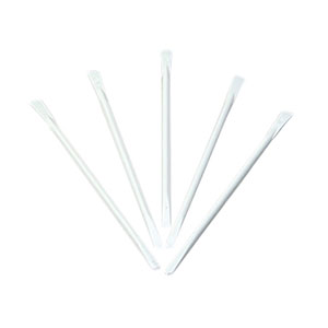 700-903MS Disposable Mixing Spatulas - White 100/Pk. Thin, Rigid, Plastic.