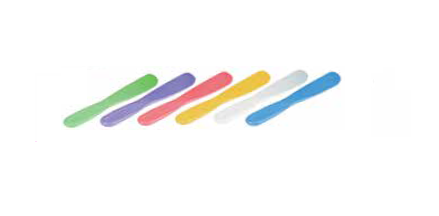 700-907DMS-6N Neon Pink Disposable Mixing Spatulas, bag of 12.