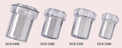 Disposable Evacuation Canister #2200 12/Bx. 2-3/4"W x 3-5/8"H, Threads-Internal.