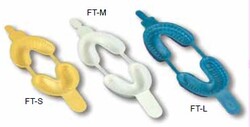 Fluoride Trays - Double Arch, Small Yellow 100/Pk. An easy-to-use fold over tray for full-mouth fluoride application.