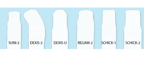 700-PS-REGAM-2 X-Ray Sensor Sleeve for Regam Size 2, Clear Plastic, no paper backing, 9 1/2