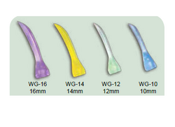 Dental Wedge - 10 mm X-Small Plastic, Blue 100/Pk.