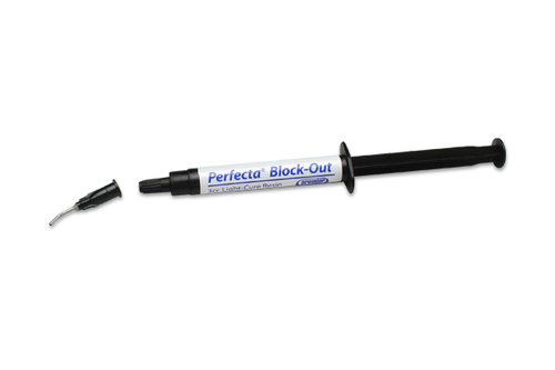 35-4008300 Perfecta Block-Out Resin, Box of 2 - 3cc Syringes. #S22030