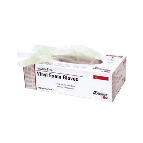135-P359402 Pro Advantage Vinyl Powder-Free Exam Gloves, Small, 100bx