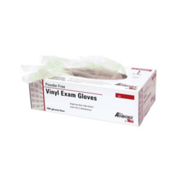 Pro Advantage Vinyl Powder-Free Exam Gloves, Small, 100bx