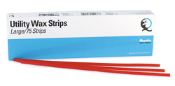 Quala Utility Wax, Large, Red, 75 Strips