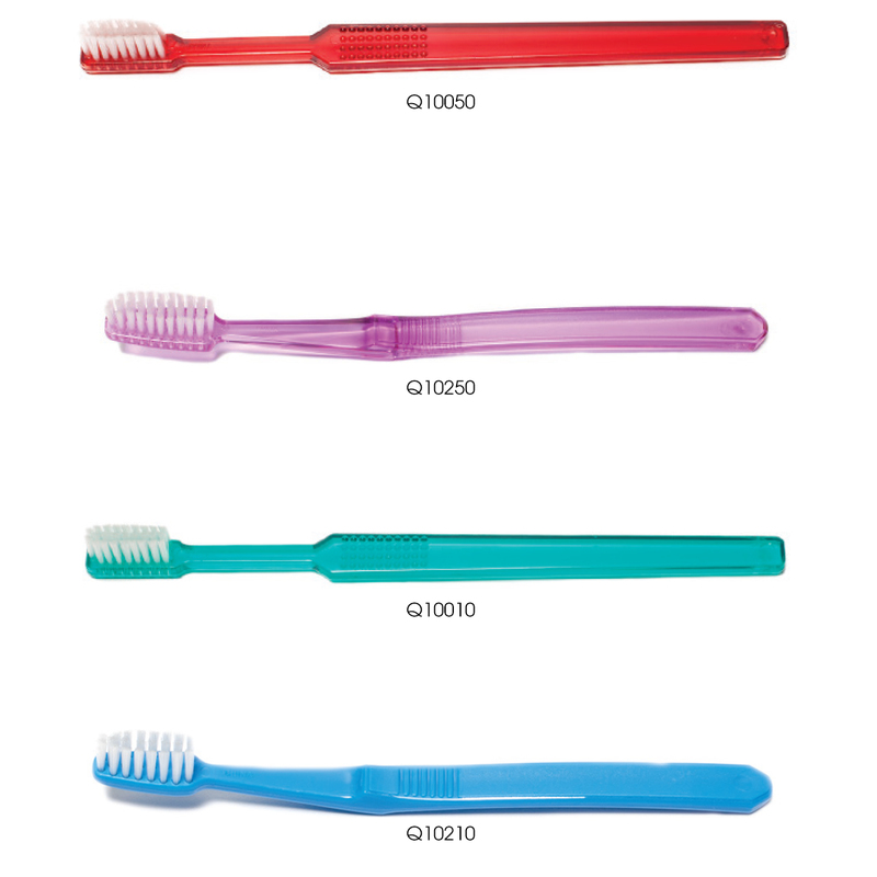 95-Q10010 Quala Junior, Straight Handle Toothbrush, 72/cs