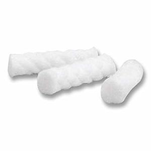 Braided Cotton Roll Junior Pak, Medium 1" x 3/8" Dia., Non-Sterile, 2000/bx