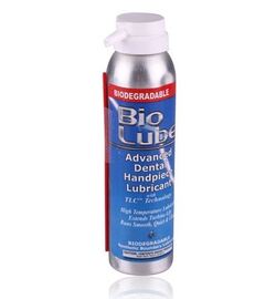 Bio Lube Advance Dental Handpiece Lubricant, Lubricant Only. Synthetic biodegradable handpiece lubricant. Safe for all handpieces. Nontoxic and nonfla