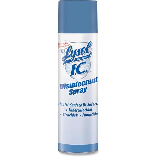 51-95029 Lysol I.C. Disinfectant Spray with Accusol sprayer. Kills 99.9% of germs on hard, nonporous surfaces in 30 seconds. Tuberculocidal, virucidal, fungici