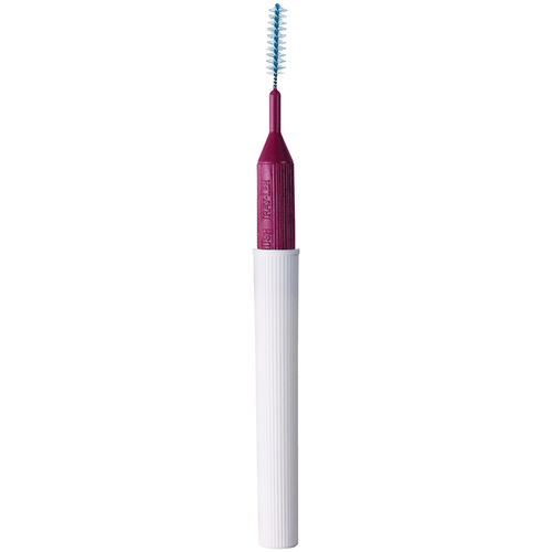 20-1612PNAB Proxabrush Trav-Ler, Cylindrical pocket-sized interdental brush, bendable, ventilated cap can be used as a handle