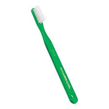 20-311PC GUM Classic Toothbrush - Slender size Soft Adult toothbrush with Classic Handle, 3 Rows, 31 Tufts, Flat Trim