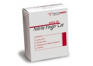 Nitrile Finger Cots - Small 144/Bx.