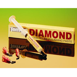 85-6800 Temrex diamond polishing paste, 3 gram syringe of paste.