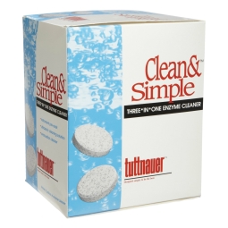 63-CS0144 Clean & Simple Enzymatic Tablets, 144/bx