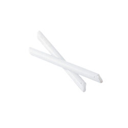 Ultra-Vac 5 3/8" High Volume Evacuation Tips with 1 Vented End, Autoclavable Plastic, Thick Walled, Package of 25 Tips.