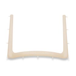 4 5/8" x 3 7/8" Nylon Frame - Radiolucent Lightweight rubber dam frame with 11 Tines, Single Frame.