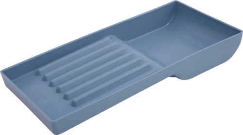 163-20Z202B #16 Blue Cabinet Tray - Hand Instruments Organizer - Deep Well, 7-3/4