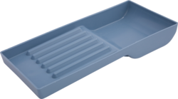 #16 Blue Cabinet Tray - Hand Instruments Organizer - Deep Well, 7-3/4" x 3-3/4" x 1", Autoclavable (do not use dry heat).