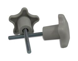 E-Z Access 3-1/2" GRAY Bolt Adapter Kit For Large Post, Accommodates posts sizes from 2-1/4" to 2-3/8".