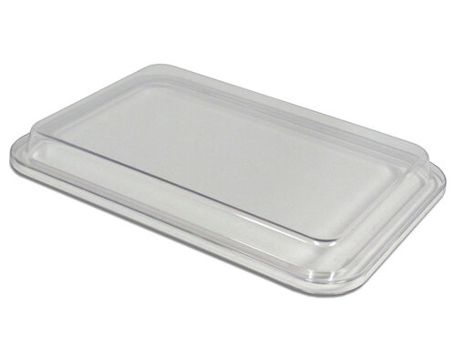 163-20Z441 Non-Locking Tray Cover, Clear, Fits B-size Flat and Divided Trays, 14