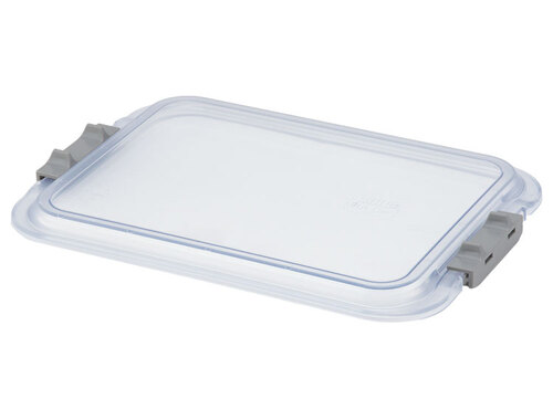 163-20Z445 B-Lok Locking Tray Cover, Clear, Side Locking Mechanism, Fits only B-Lock Flat and Divided Trays