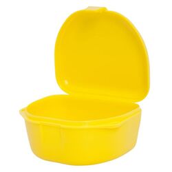 Neon Yellow Retainer Boxes - Deep 3"W x 1-1/2"D, package of 12.