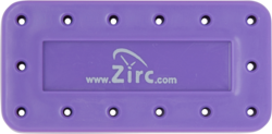 Zirc 14 Hole Neon Purple, Magnetic Bur Block