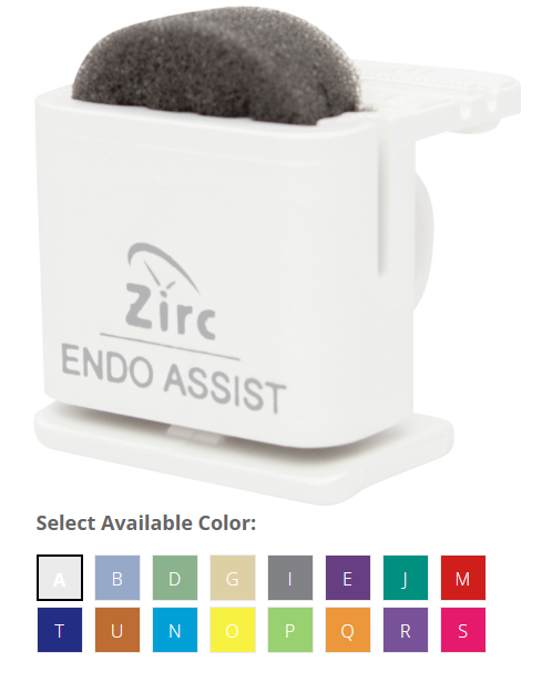 163-50Z460A Endo Assist - White, Unique Organizer to Hold Entire Dental Procedure Armamentarium. For right or left hand use, Flat bottom, Can be Mounted on Endo G