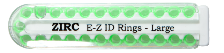 163-70Z200P E-Z ID Instrument Rings Large 1/4