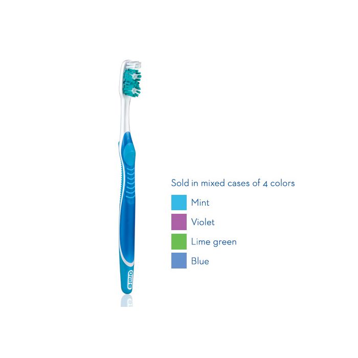 23-80250652 Oral-B Complete 3D White Vivid Toothbrush, 35 Soft, 6/bx