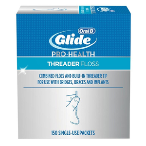 Oral-B Glide Pro-Health Threader Floss, 150/bx