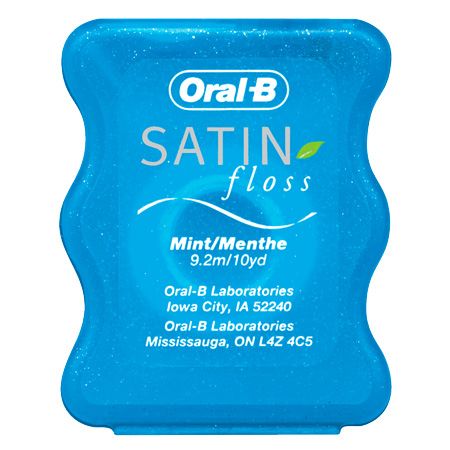 23-84860306 Oral-B Complete Satin Floss, 10 yds, Trial Size, 144/cs