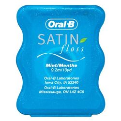 Oral-B Complete Satin Floss, 10 yds, Trial Size, 144/cs