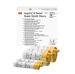 Imprint 4 VPS Impression Material Penta Super Quick Heavy Body, 2-300ml Base, 2-60ml Catalyst