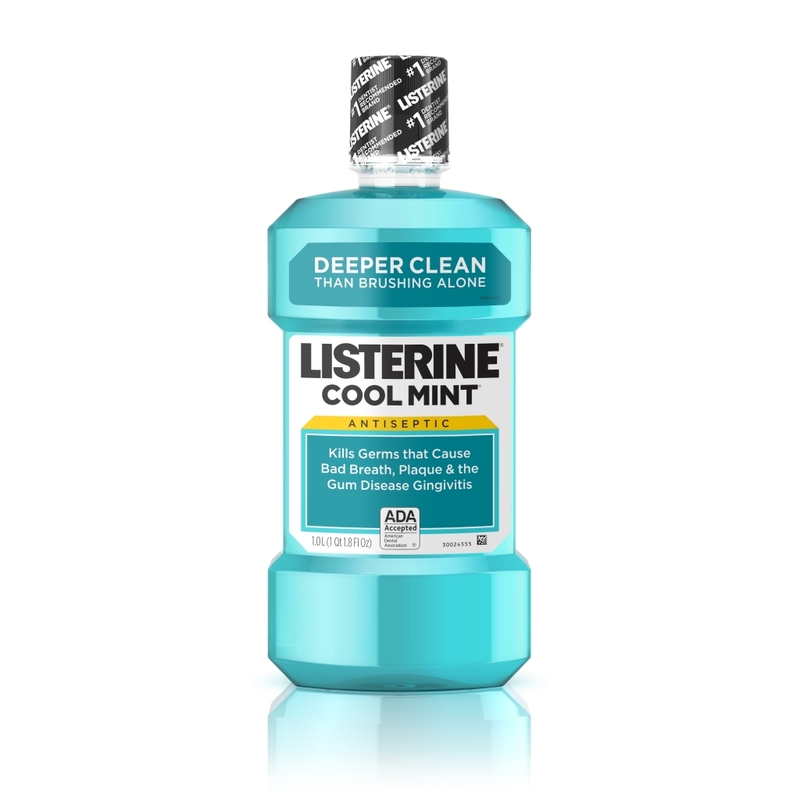 34-42755 Listerine Cool Mint Mouthwash, 1.5 Liter