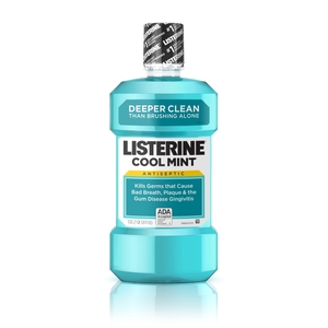 Listerine Cool Mint Mouthwash, 1.5 Liter