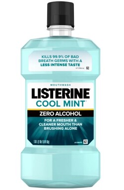 Listerine Zero Cool Mint Mouthwash 1.5L