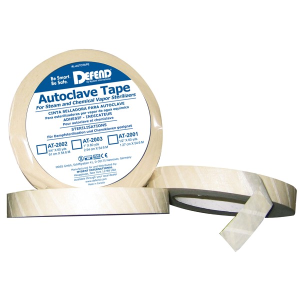 18-AT2003 Defend Autoclave Indicator Tape 1, 60yds.