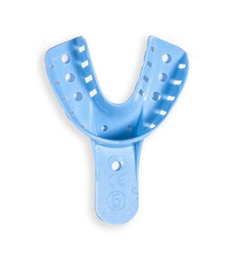 95-QIT6SMLW Quala Impression Tray #6 Small Lower, Perforated, 12/bg