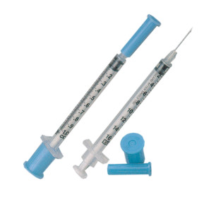 162-26046 Exel 1cc Tuberculin Syringe Permanent 25G Needle 100/bx