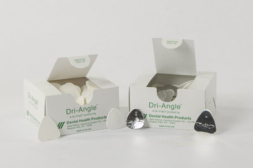 88-LAG Dri-Angle with Silver - Large Cotton Roll Substitute, Box of 320 cotton roll substitutes.
