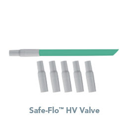 116-M1030HVSE Safe-Flo HV Valve Gray, 100/pk