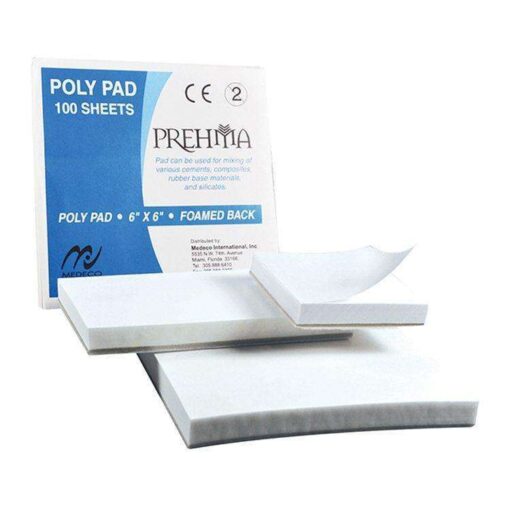 58-15-03022 Prehma Poly Mixing Pad 1 3/8 X 1 3/8, single pad