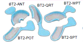 700-BT2-QRT Superb Bite Trays, Quadrant, 40/bx