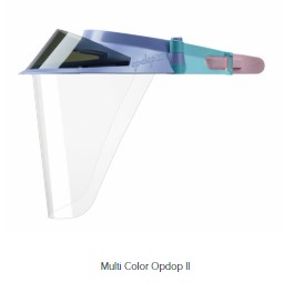 84-355DK-MULTI Op-d-op II Adjustable Visor Shield Kit - Multicolor - One Size Fits All, 1 Visor, 3 Shields, 1 Mini S