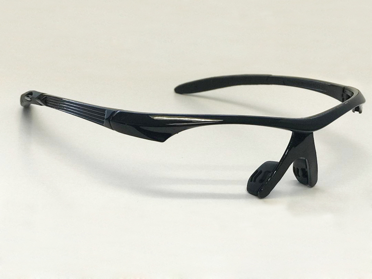 187-DPLBLK Black plastic support frame to be used with Pro-Tex face clip on face shields. One size fits all