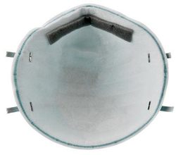 10-1860 3M N95 Regular Particulate Respirator Mask Cone Molded, 20/bx