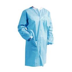 Medflex Premium Lab Coat- Lt Blue- Small, 10 pk