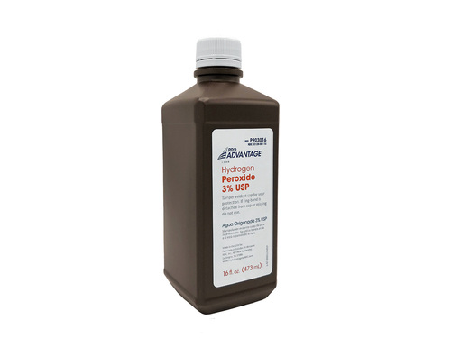 135-P903016 Pro Advantage Hydrogen Peroxide 3%, 16oz bottle